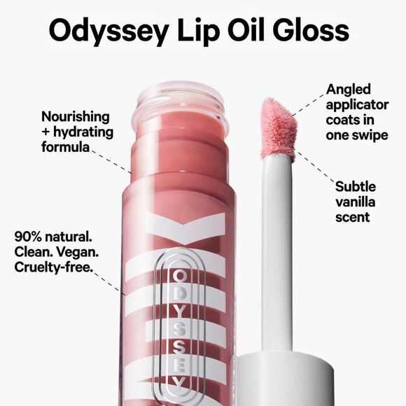Milk Makeup Odyssey Lip Oil Gloss in Voyage (Blackberry) - Picture 7 of 15